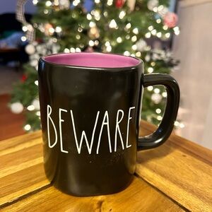 RAE DUNN beware mug